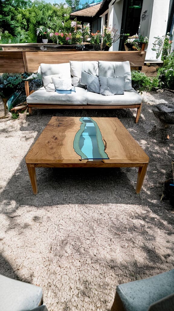 table rivière