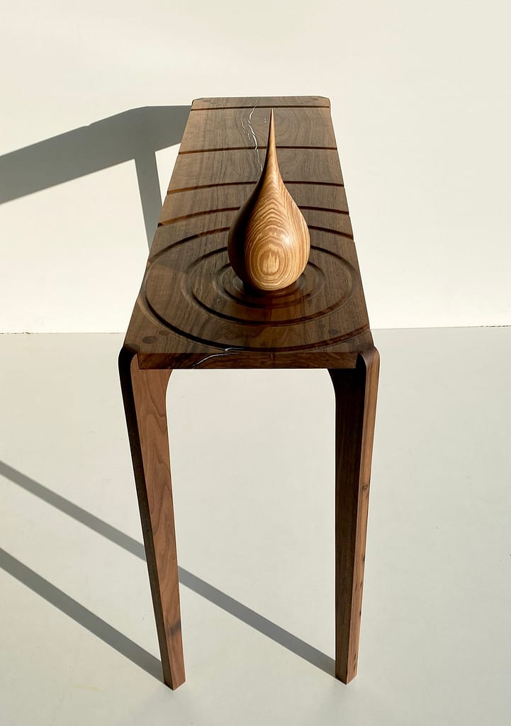 console en bois
