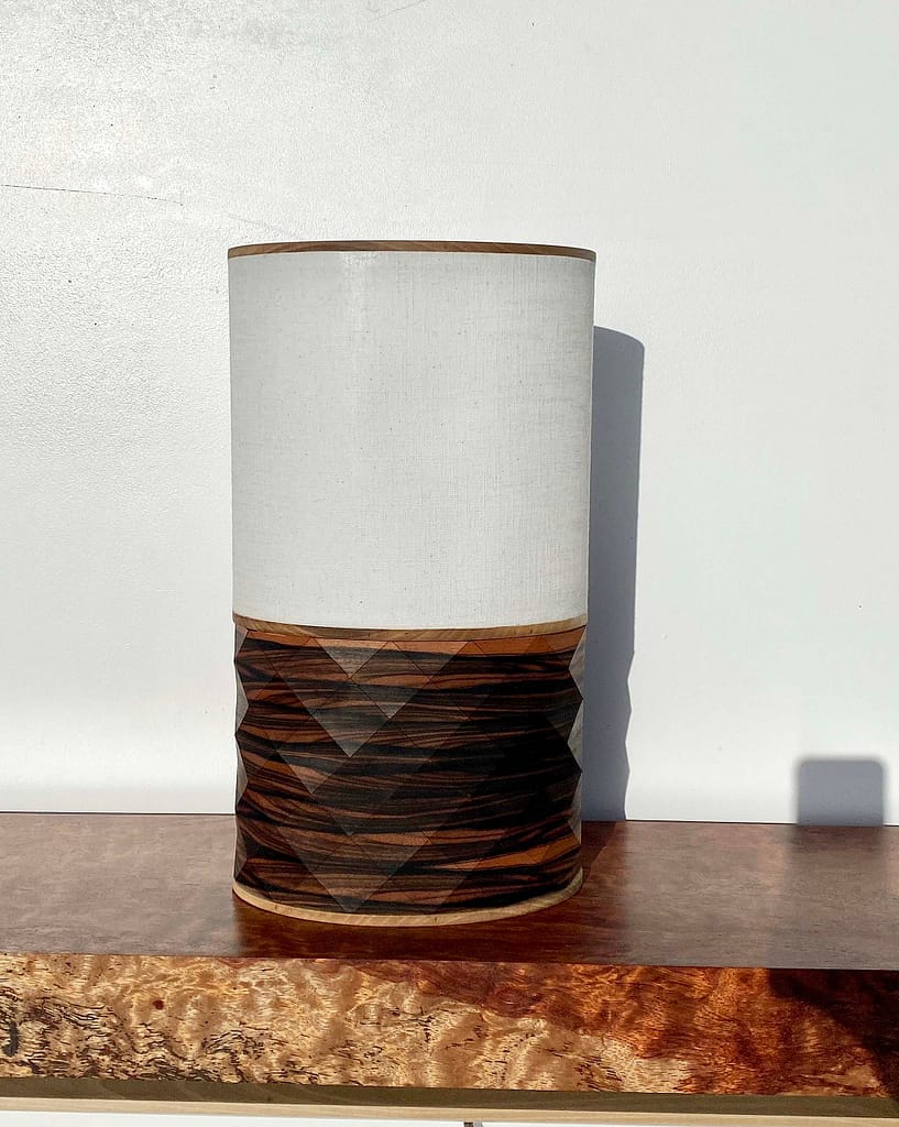 lampe ébène